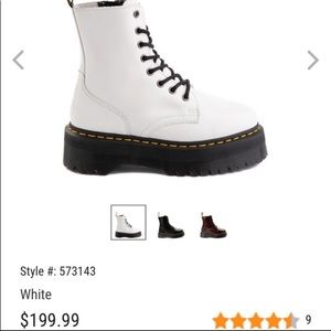 Dr. Marten Jadon Platform Boots